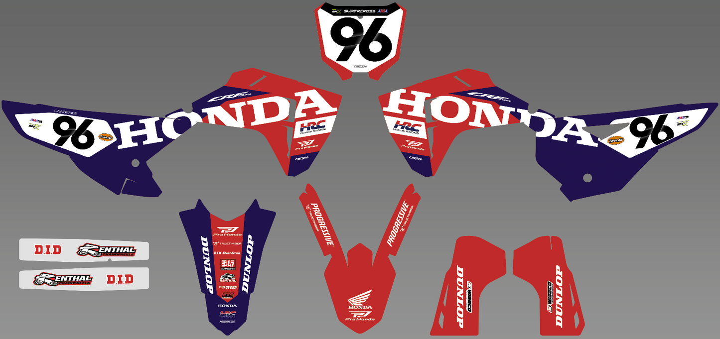 Honda Graphics Kit Factory Series 2