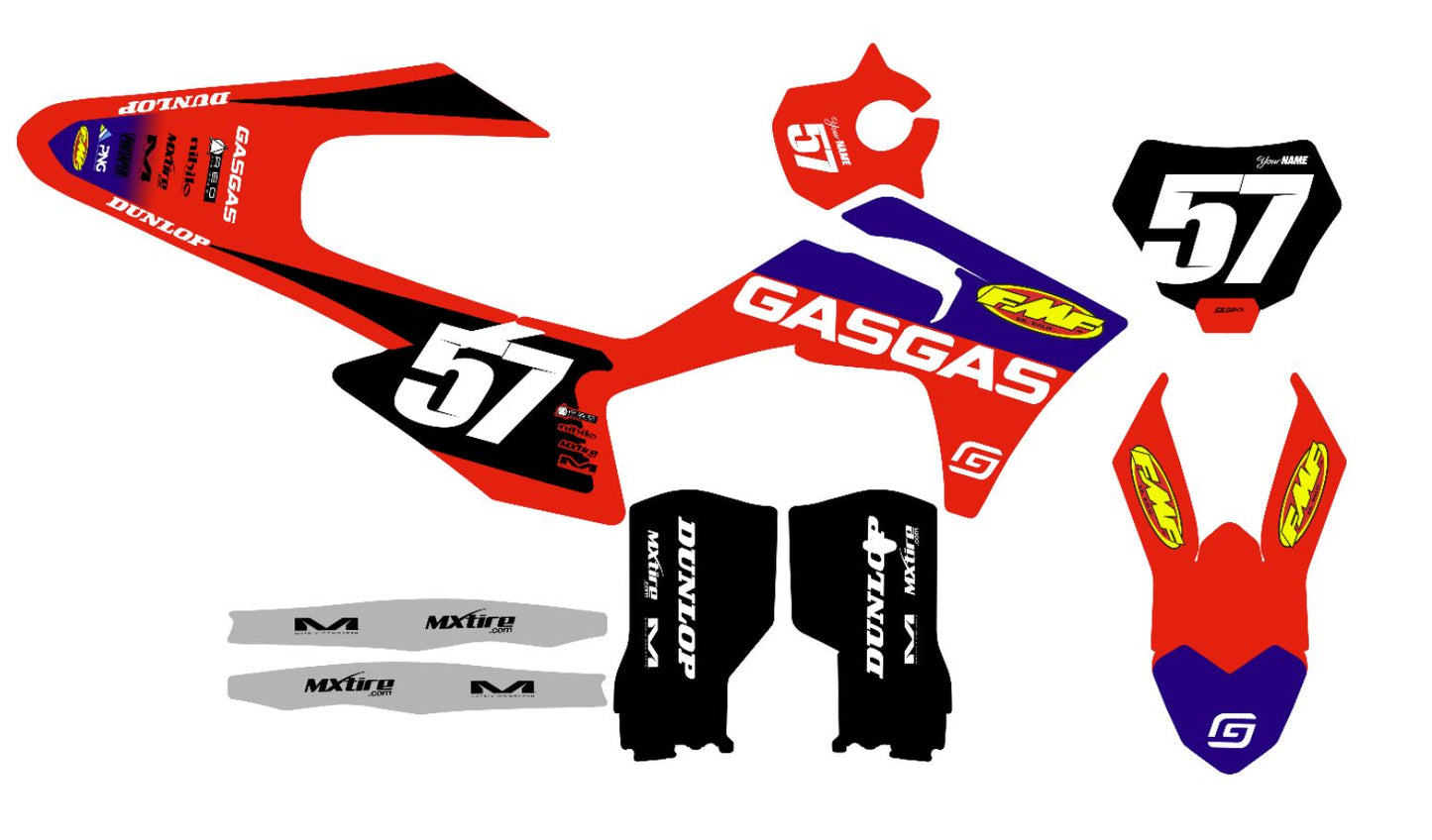 gasgas series 1 dirt bike graphics kit, gasgas series 1 graphics kit by csdzn, gasgas series 1 graphics kit, series 1 graphics kit for gasgas