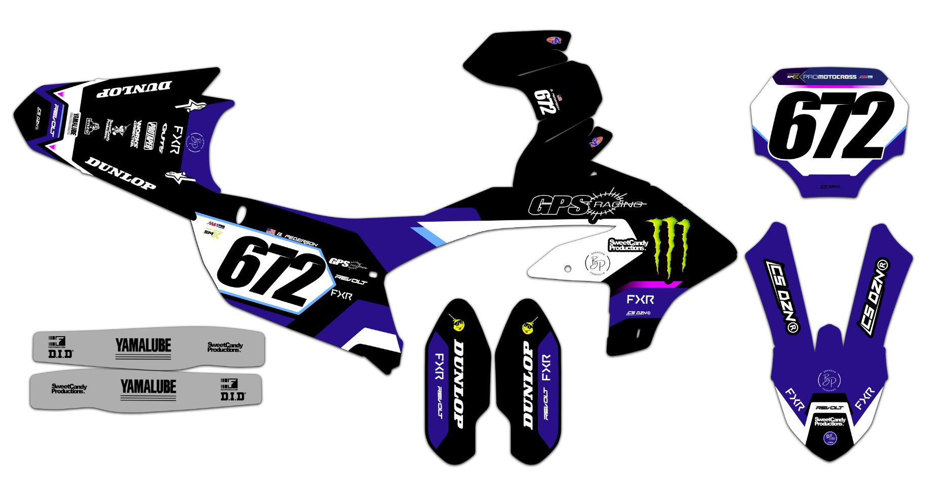 yamaha series 2 dirt bike graphics kit, yamaha series 2 graphics kit by csdzn, yamaha series 2 graphics kit, series 2 graphics kit for yamaha 