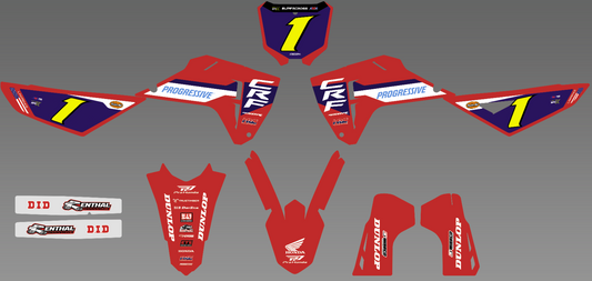 Honda Graphics Kit Factory Series 1
