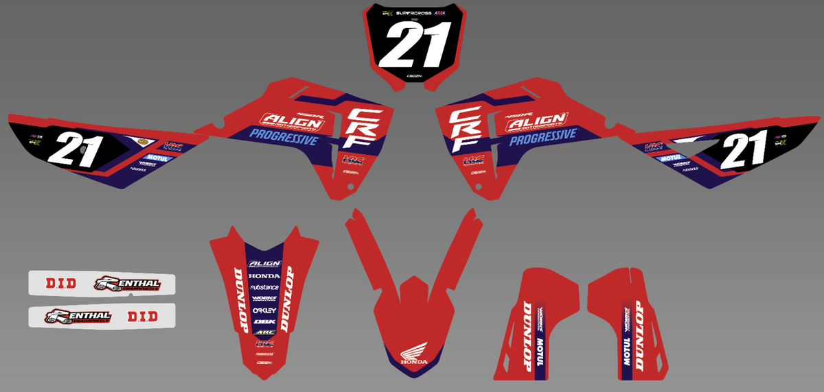 Honda Graphics Kit Series 2