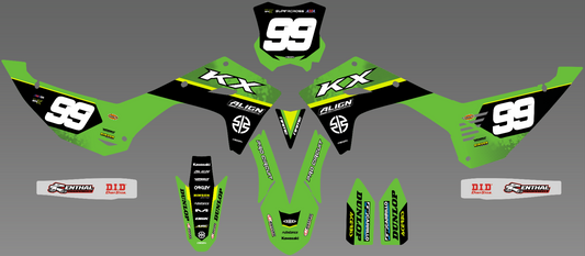 Kawasaki Graphics Kit Series 2
