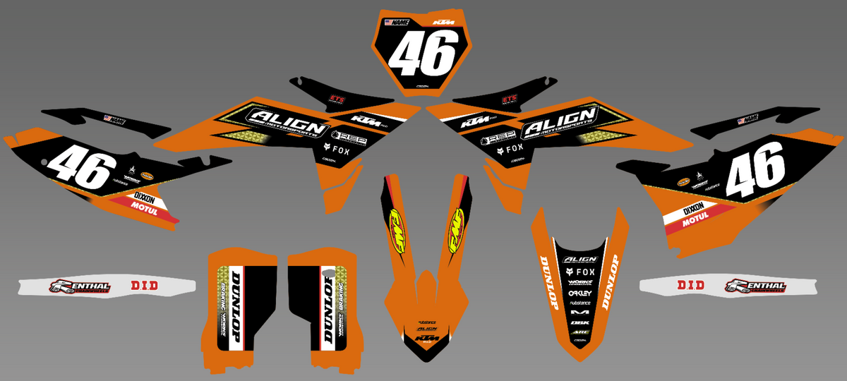 KTM Graphics Kit Series 3