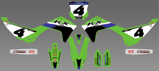Kawasaki Graphics Kit Factory Series 1
