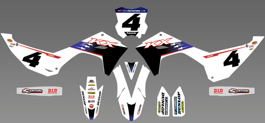 Kawasaki Graphics Kit Factory Series 2