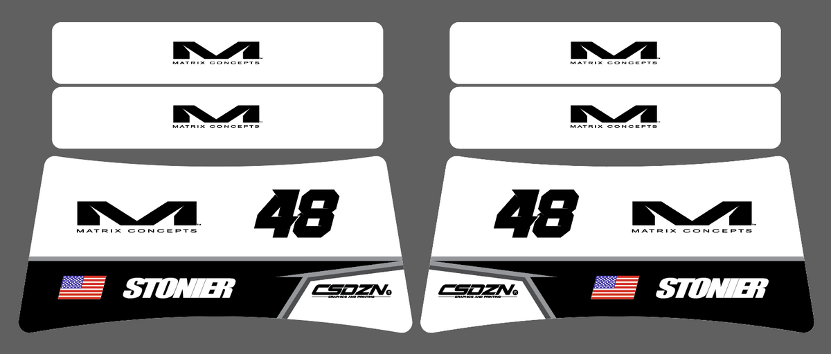 Matrix A2 Stand Decals