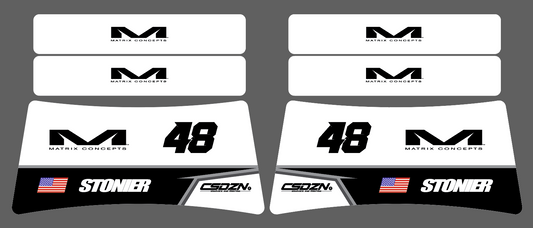 Matrix A2 Stand Decals