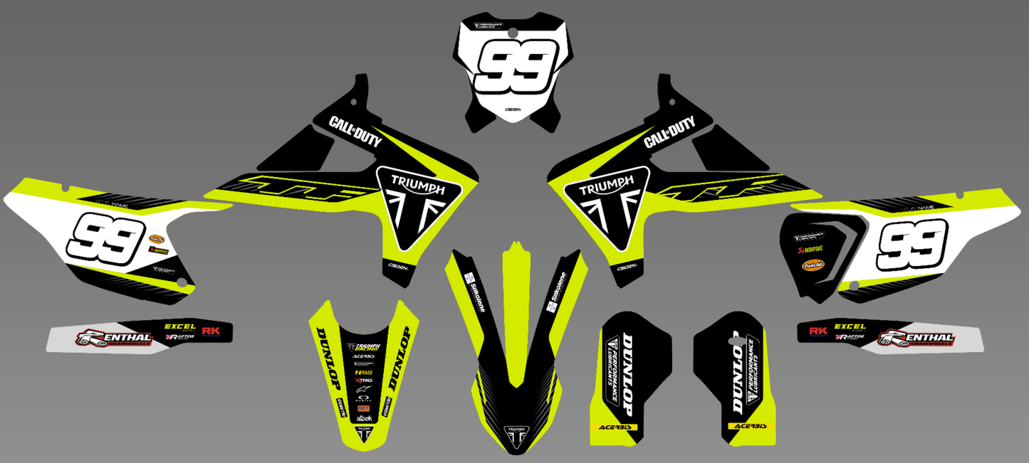 Triumph Graphics Kit Factory Series 2