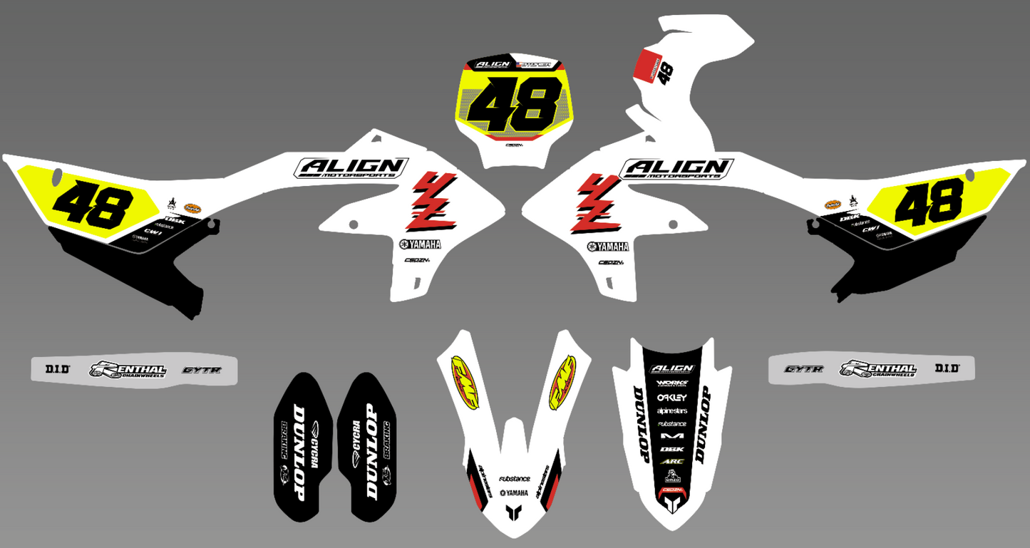 Yamaha Graphics Kit Retro Series
