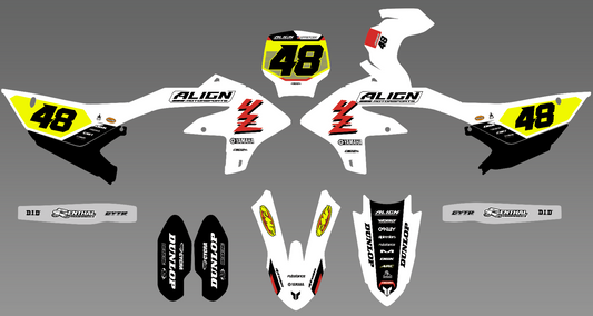 Yamaha Graphics Kit Retro Series